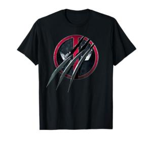 Deadpool & Wolverine Slashed Icon Novelty Tee