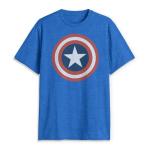 80s Captain Marvel Short Sleeve T-Shirt for Men