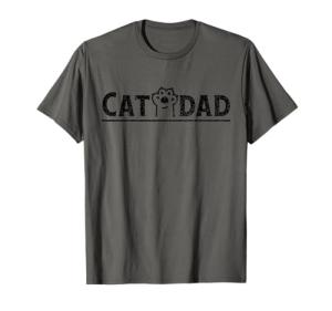 Best Cat Dad Ever Vintage T-Shirt