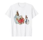 Vintage Bunny Easter T-Shirt for Cottagecore Fans