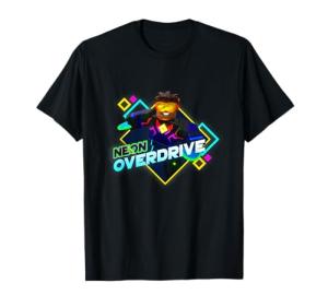 Roblox Black Neon Overdrive Classic Fit Tee