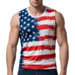 Patriotic Eagle & Flag Design Men's Premium T-Shirt
