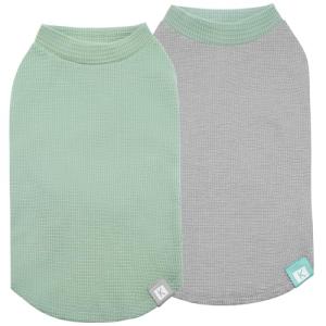 Cute Waffle Dog T-Shirts with Pocket - 2 Pack