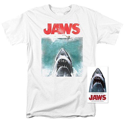 Vintage Jaws Poster Tee - Size Large