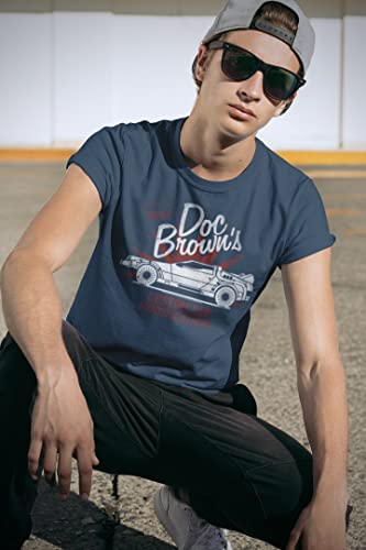 80's SyFy Comedy Movie Doc Brown's Custom Cars T-Shirt