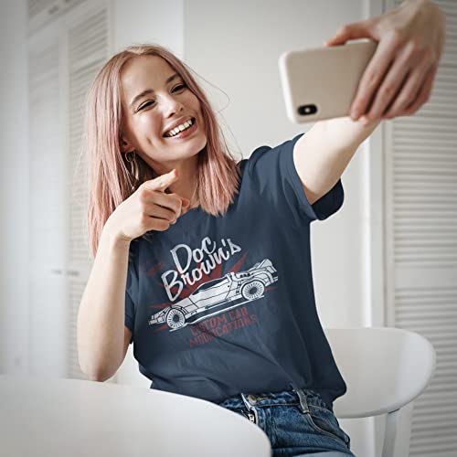 80's SyFy Comedy Movie Doc Brown's Custom Cars T-Shirt