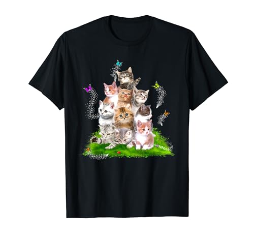 Cute Kitten T-Shirt for Cat Lovers
