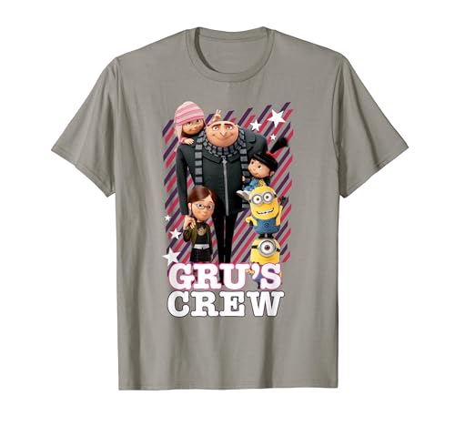 Despicable Me Minions Gru's Crew Graphic Tee