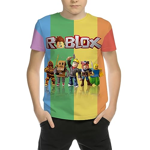 3D Printed Crew Tee for Teen Boys & Girls