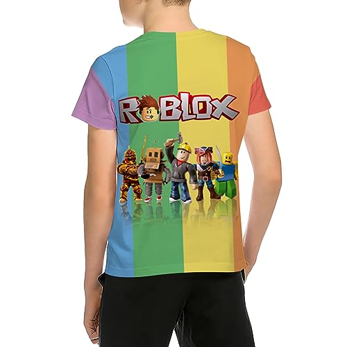 3D Printed Crew Tee for Teen Boys & Girls