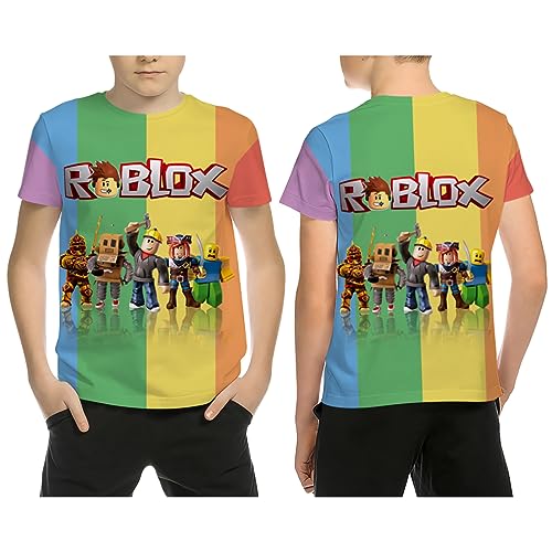 3D Printed Crew Tee for Teen Boys & Girls