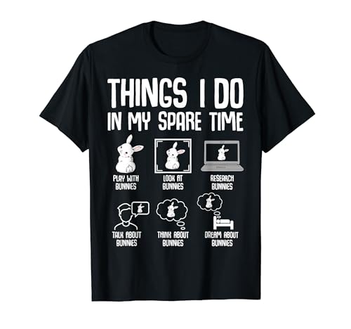 Bunny Rabbit Girls' Spare Time Fun T-Shirt