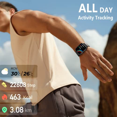FITVII Smart Fitness Tracker with Health Monitors