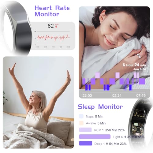 DIIKEN JCRing Smart Fitness Tracker Ring
