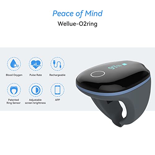 Wellue O2ring: Bluetooth Oxygen & Pulse Monitor