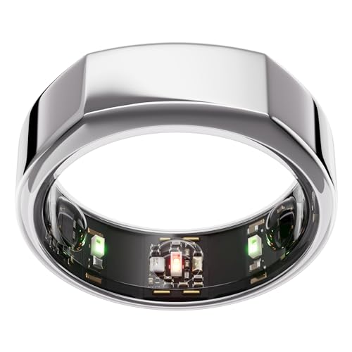 Oura Ring Gen3 Heritage Silver Smart Wearable