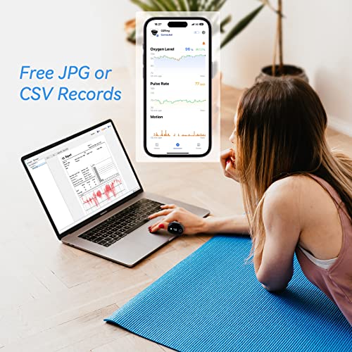 Wellue O2ring: Bluetooth Oxygen & Pulse Monitor