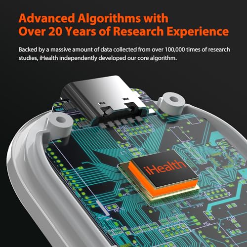 iHealth AIR Rechargeable Fingertip Pulse Oximeter