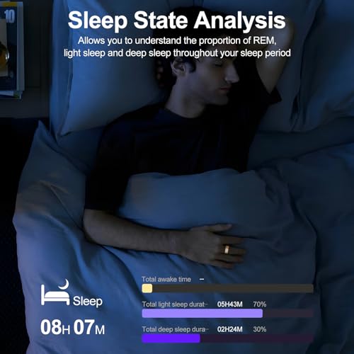 Upgraded Smart Ring: Fitness & Health Tracker