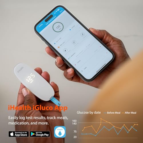 iHealth Gluco+ Wireless Smart Blood Glucose Monitor