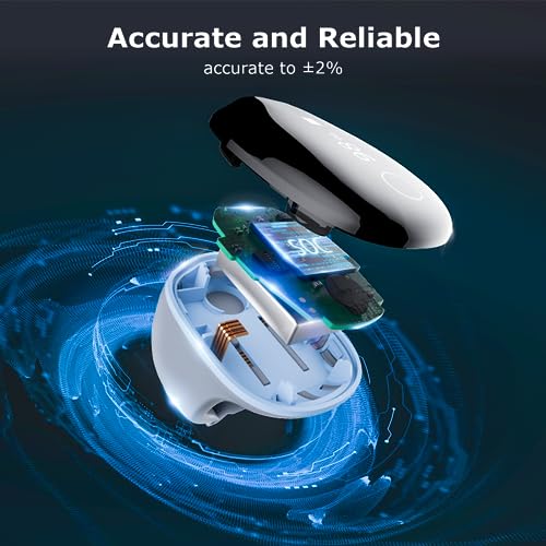 Wellue O2Ring Bluetooth Oxygen Monitor with Vibration