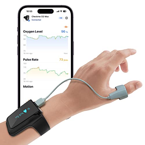 Wearpulse Bluetooth Wrist Pulse Oximeter with Smart Reminder