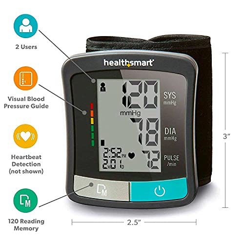 HealthSmart Automatic Blood Pressure Monitor with Pulse Display