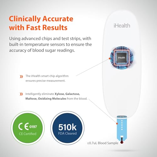 iHealth Gluco+ Wireless Smart Blood Glucose Monitor
