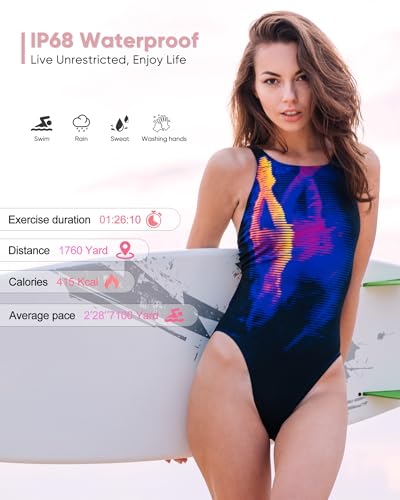 1.47" Smart Fitness Watch with Health Monitors