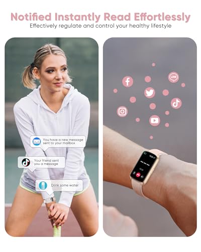 1.47" Smart Fitness Watch with Health Monitors