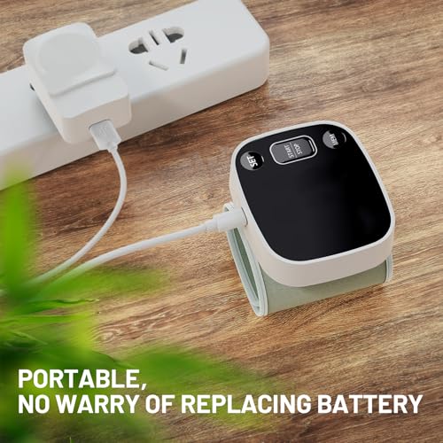 Rechargeable Digital Blood Pressure Monitor with Voice Feature