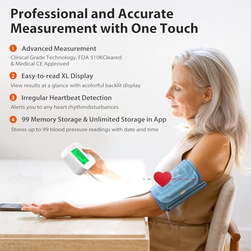 iHealth Track Smart Blood Pressure Monitor for Adults
