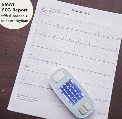 EMAY 6L Portable ECG Monitor for Heart Health