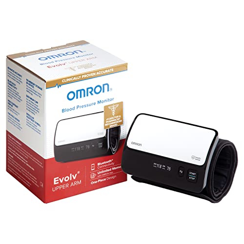 OMRON Evolv Bluetooth Blood Pressure Monitor - Alexa Compatible