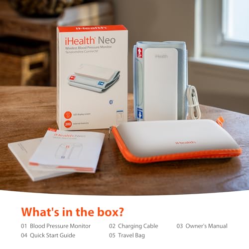 iHealth Neo Bluetooth Blood Pressure Monitor Cuff