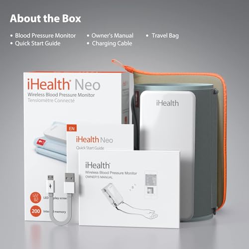 iHealth Neo Bluetooth Blood Pressure Monitor Cuff