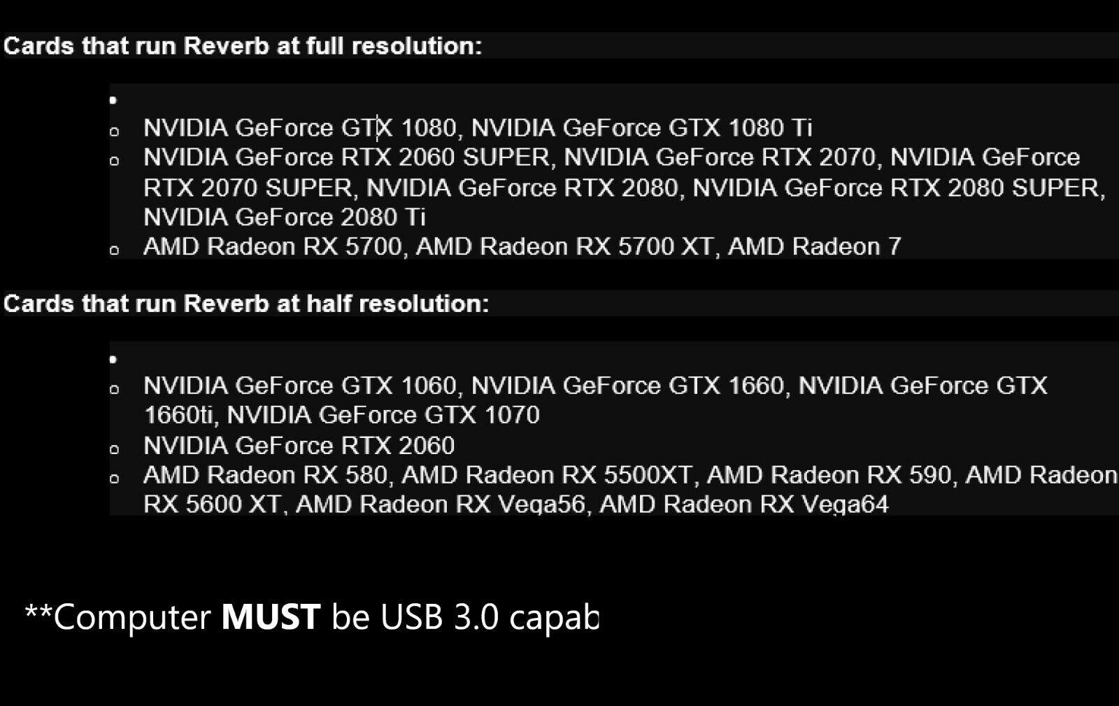 HP Reverb G2 VR Kit - Updated Cable