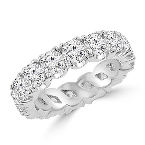 Madina 4.00 ct Round Cut Diamond Wedding Band