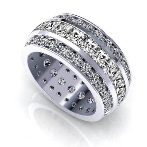 Madina 5.00 ct Diamond Eternity Wedding Band