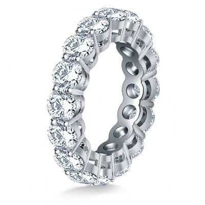 Madina 5.00 ct Diamond Eternity Wedding Band Size 9