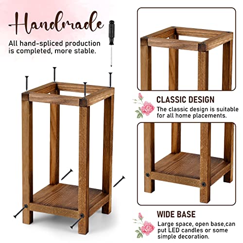 Geelin 12-Piece Wedding Table Centerpieces with Lanterns & Wreath