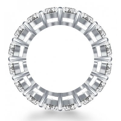 Madina 5.00 ct Diamond Eternity Wedding Band Size 9