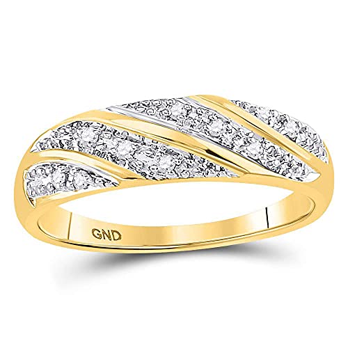 His & Hers 14k Two Tone Gold Wedding Set