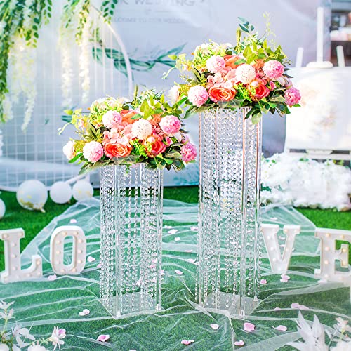 Elegant Bulk Wedding Centerpiece Stands - Set of 10