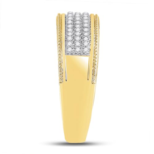 His and Hers Matching 10K Gold Wedding Rings