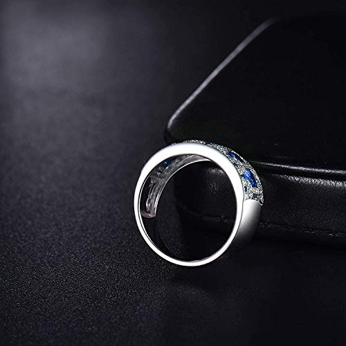 14k Gold Natural Gemstone Wedding Rings for Women