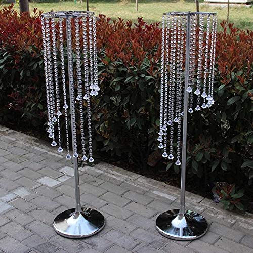 Crystal Flower Chandeliers for Wedding Table Centerpiece