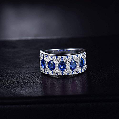 14k Gold Natural Gemstone Wedding Rings for Women