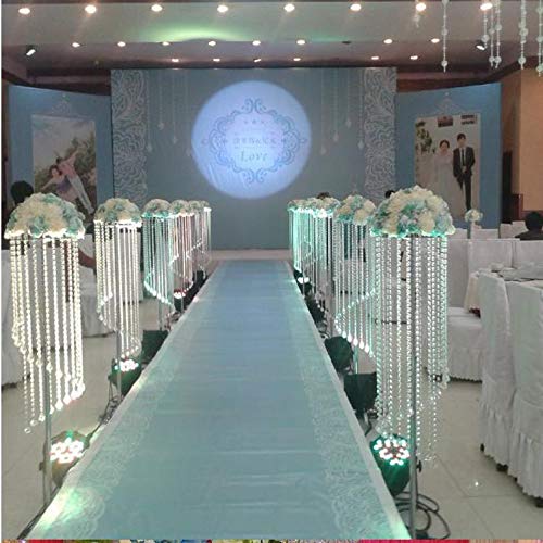 Crystal Flower Chandeliers for Wedding Table Centerpiece