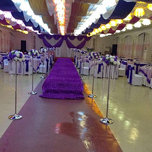 Crystal Flower Chandeliers for Wedding Table Centerpiece
